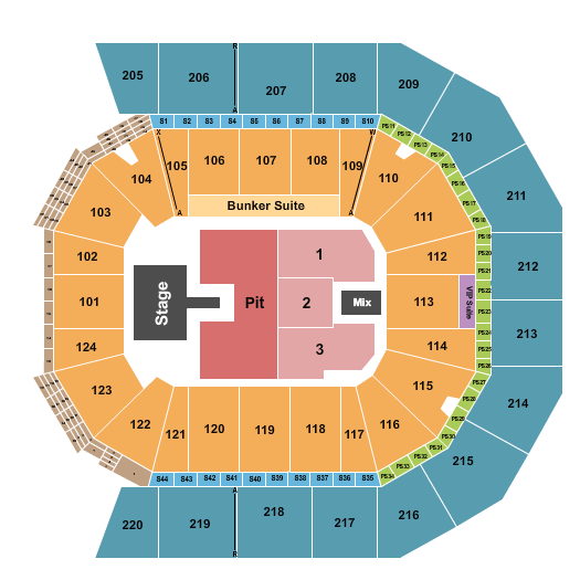 Moody Center ATX Demi Lovato Seating Chart